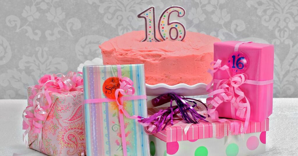 16 års fødselsdagsgaver