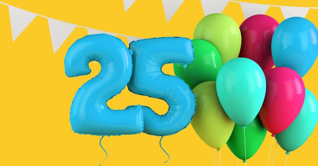 25 års fødselsdag